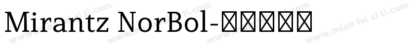 Mirantz NorBol字体转换